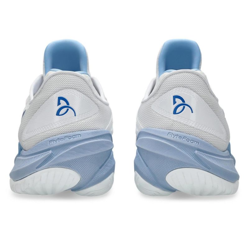 Asics รองเท้าเทนนิสผู้ชาย Court FF 3 Novak | White/Tuna Blue ( 1041A522-967 ) - Image 6