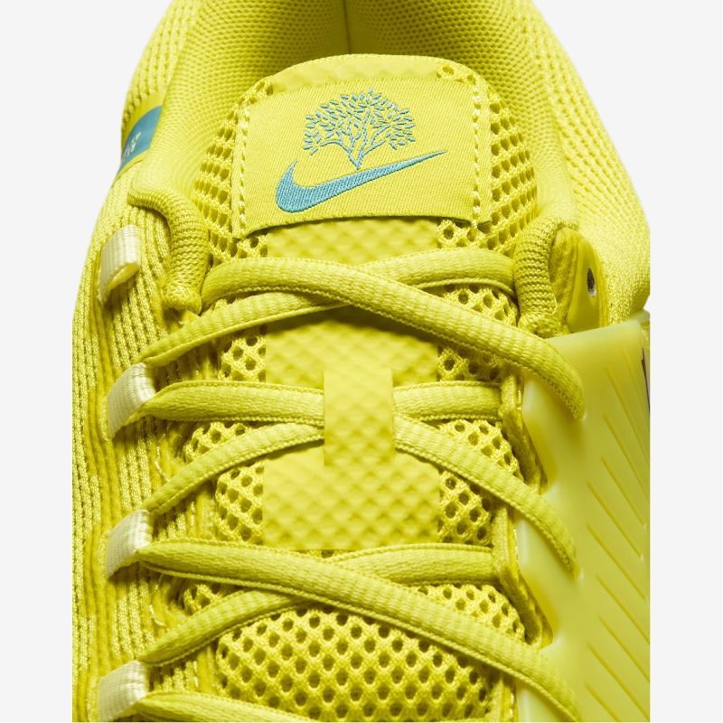 Nike รองเท้าเทนนิสผู้ชาย GP Challenge 1 Premium | High Voltage/Mineral Teal/Luminous Green/Cave Stone ( HF1173-300 ) - Image 9
