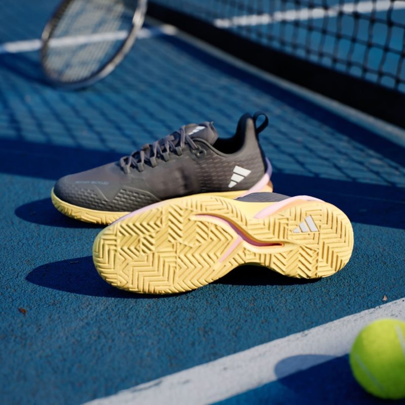 Adidas รองเท้าเทนนิสผู้ชาย Adizero Cybersonic | Aurbla/Zeromt/Spark ( IF0436 ) - Image 9
