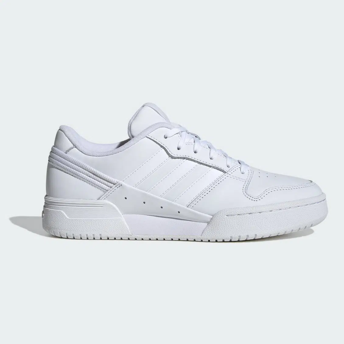 Adidas รองเท้าเทนนิสผู้ชาย Team Court 2.0 STR Tennis Shoes | Cloud White/Cloud White/Core Black ( IF1192 )