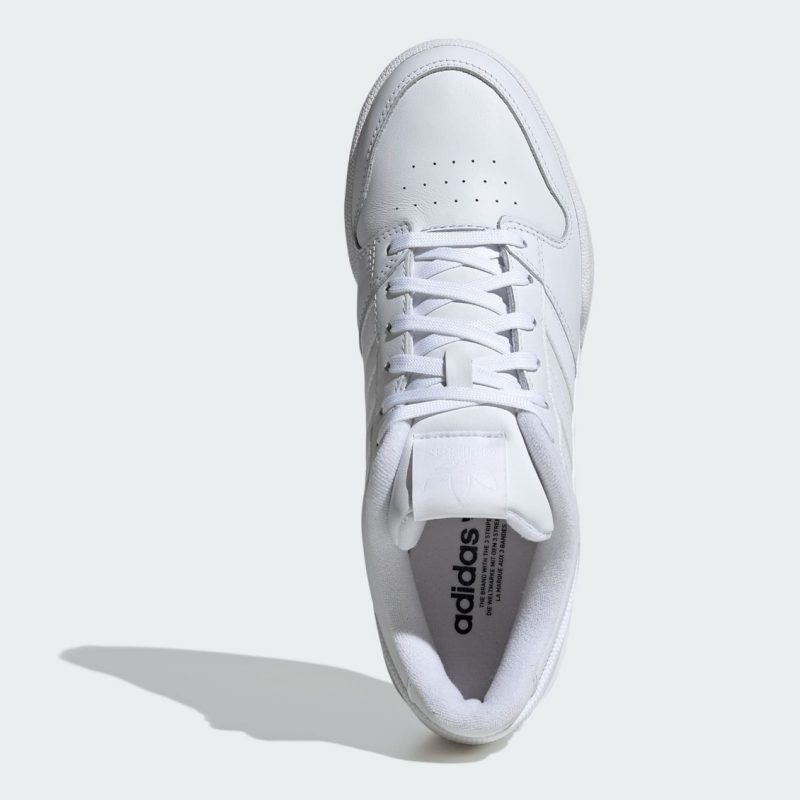 Adidas รองเท้าผ้าใบผู้ชาย Team Court 2.0 STR | Cloud White/Cloud White/Core Black ( IF1192 ) - Image 6