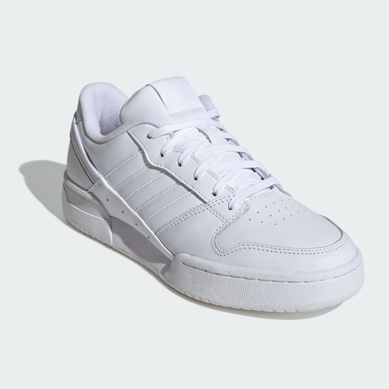 Adidas รองเท้าผ้าใบผู้ชาย Team Court 2.0 STR | Cloud White/Cloud White/Core Black ( IF1192 ) - Image 3