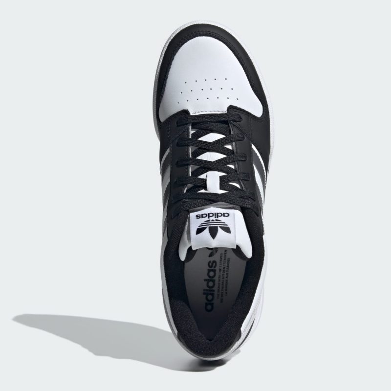 Adidas รองเท้าผ้าใบผู้ชาย Team Court 2.0 STR | Core Black/Grey Five/Cloud White ( IF1197 ) - Image 2