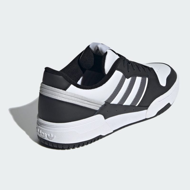 Adidas รองเท้าผ้าใบผู้ชาย Team Court 2.0 STR | Core Black/Grey Five/Cloud White ( IF1197 ) - Image 4
