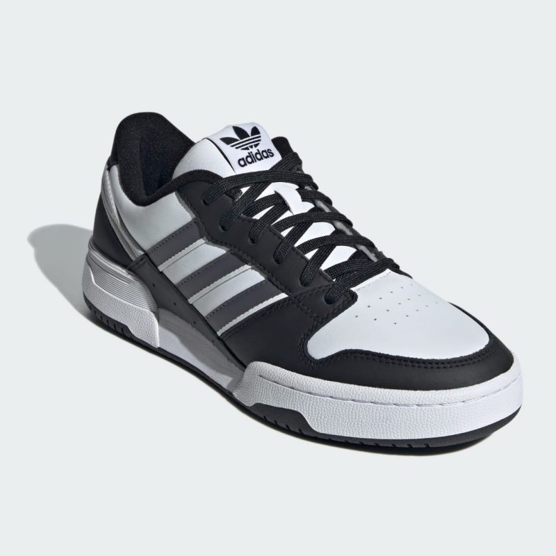 Adidas รองเท้าผ้าใบผู้ชาย Team Court 2.0 STR | Core Black/Grey Five/Cloud White ( IF1197 ) - Image 5