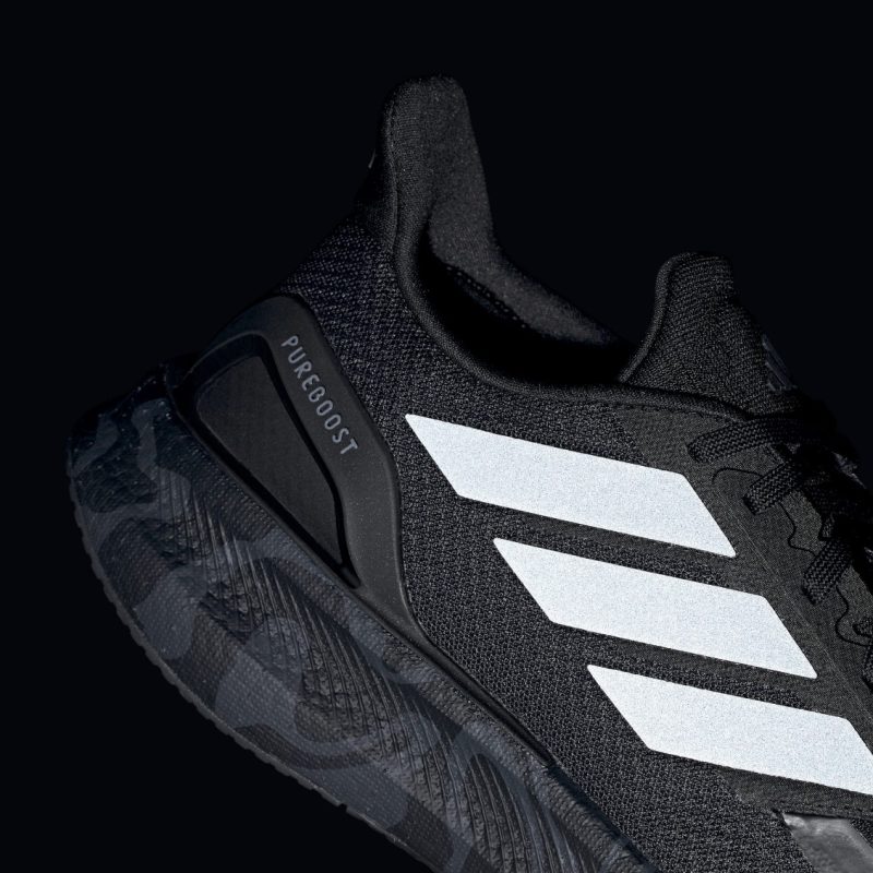 Adidas รองเท้าวิ่งผู้ชาย Pureboost Light 24 Running | Core Black / Iron Metallic / Carbon ( JR5130 ) - Image 8