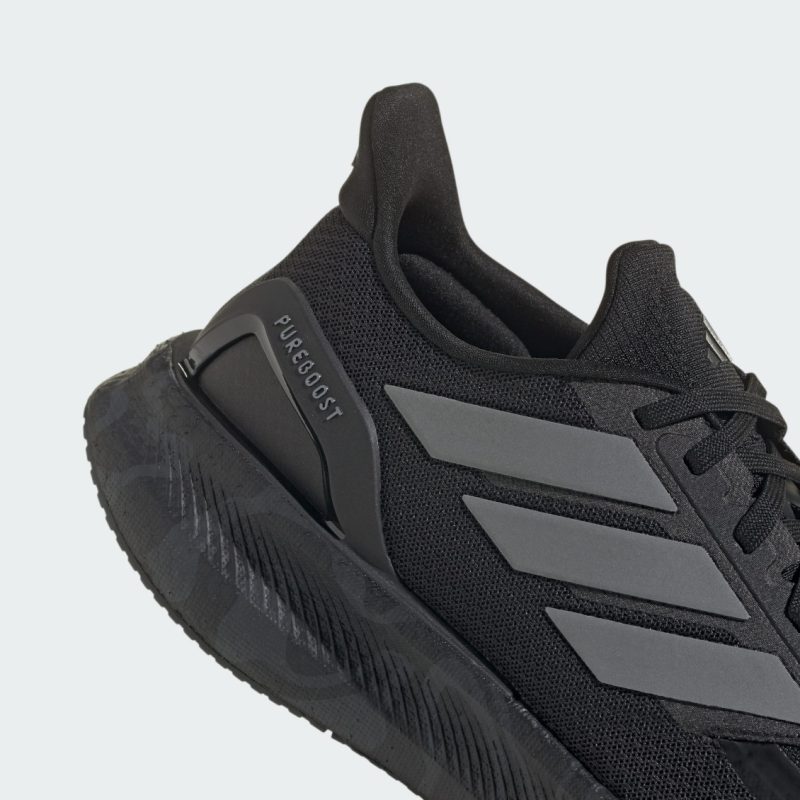 Adidas รองเท้าวิ่งผู้ชาย Pureboost Light 24 Running | Core Black / Iron Metallic / Carbon ( JR5130 ) - Image 10