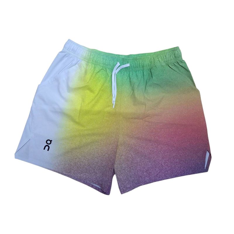 On กางเกงเทนนิสผู้ชาย Men’s Court Shorts | White/Indigo ( 1ME12310629 ) - Image 2