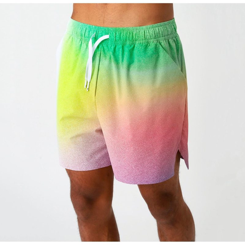 On กางเกงเทนนิสผู้ชาย Men’s Court Shorts | White/Indigo ( 1ME12310629 ) - Image 4