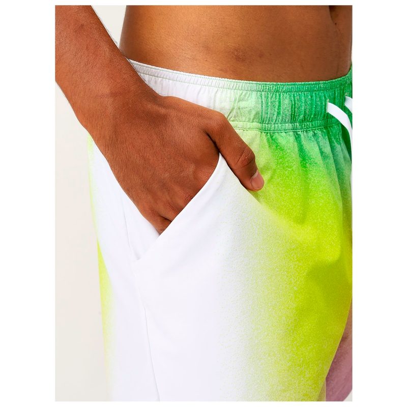 On กางเกงเทนนิสผู้ชาย Men’s Court Shorts | White/Indigo ( 1ME12310629 ) - Image 6