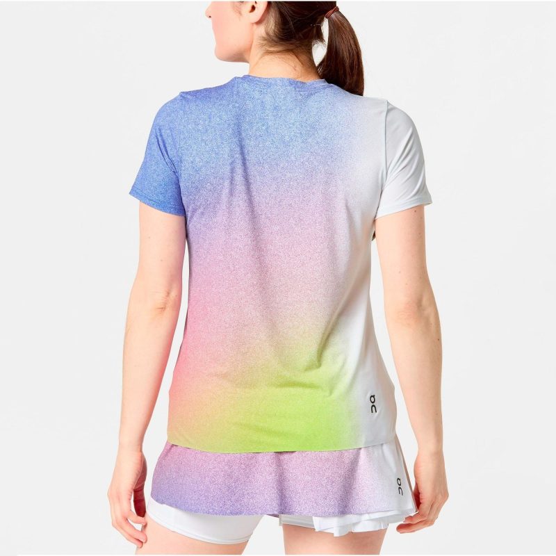 On เสื้อเทนนิสผู้หญิง Women’s Court-T | White/Indigo ( 1WE11080629 ) - Image 5