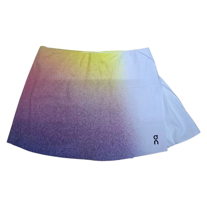 On กระโปรงเทนนิสผู้หญิง Women’s Court Skirt Side Pleat | White/Indigo ( 1WF11290629 ) - Image 3