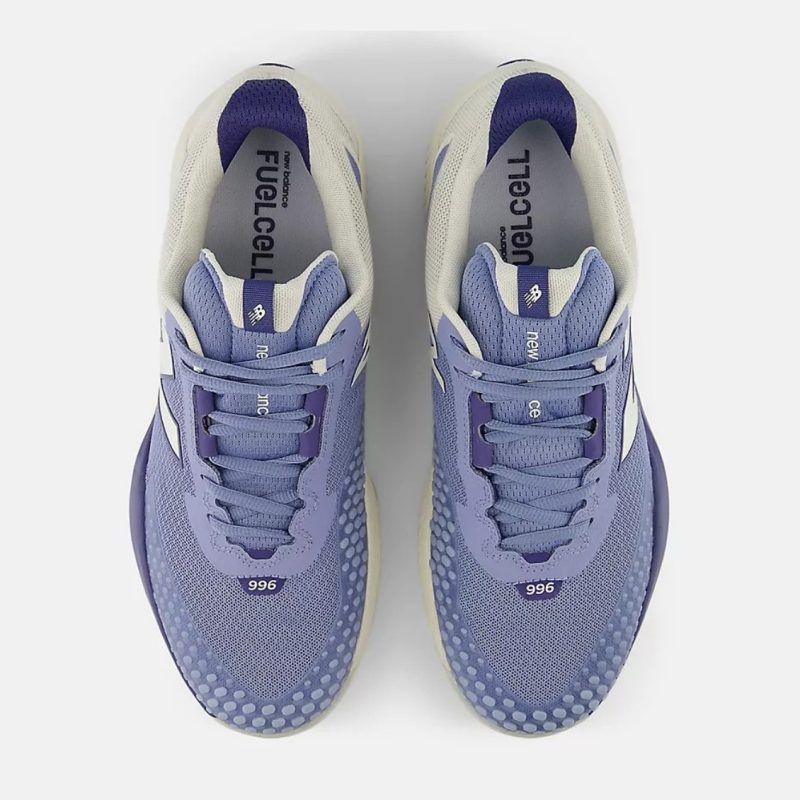 New Balance รองเท้าเทนนิสผู้หญิง FuelCell 996v6 Wide (D) | Blue/White ( WCH996F6 ) - Image 4