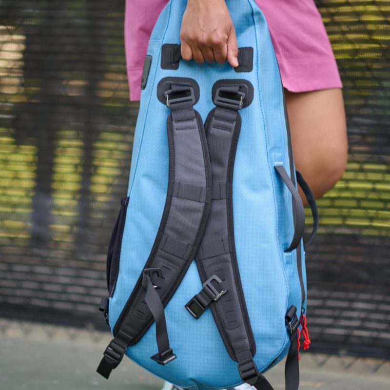 Cancha กระเป๋าเทนนิส Racquet Bag Voyager Tennis Bag | Parisian Blue ( RBV-02 ) - Image 8