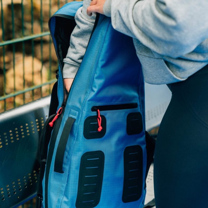 Cancha กระเป๋าเทนนิส Racquet Bag Voyager Tennis Bag | Parisian Blue ( RBV-02 ) - Image 10