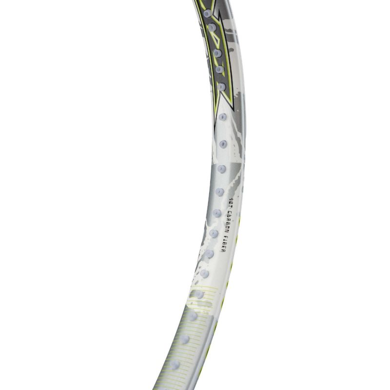 Solinco ไม้เทนนิส X Brain Dead Whiteout V2 Tennis Racket G2 | White/Grey ( WHITEOUT305V2 ) - Image 4