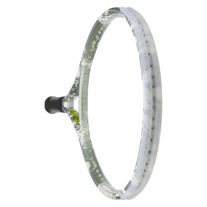 Solinco ไม้เทนนิส X Brain Dead Whiteout V2 Tennis Racket G2 | White/Grey ( WHITEOUT305V2 ) - Image 5
