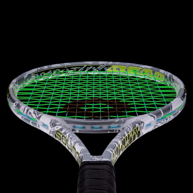 Solinco ไม้เทนนิส X Brain Dead Whiteout V2 Tennis Racket G2 | White/Grey ( WHITEOUT305V2 ) - Image 8
