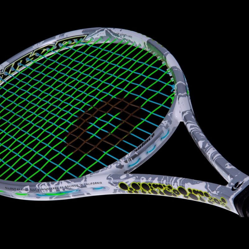 Solinco ไม้เทนนิส X Brain Dead Whiteout V2 Tennis Racket G2 | White/Grey ( WHITEOUT305V2 ) - Image 10