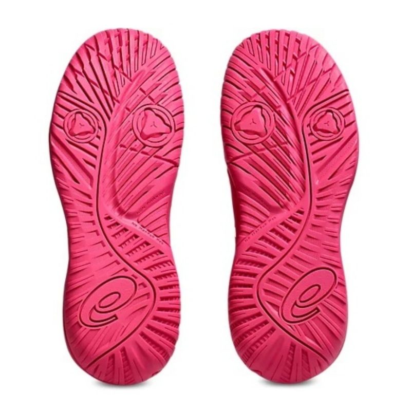 Asics รองเท้าเทนนิสเด็ก Gel-Resolution X GS | Bright Rose/Cream ( 1044A081-700 ) - Image 7