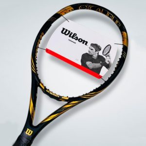 Wilson ไม้เทนนิส Excalibur BLX II 2024 Limited Edition Tennis Racket FRM 2 4 1/4 | Black/Gold ( EXCALIBURBLX )