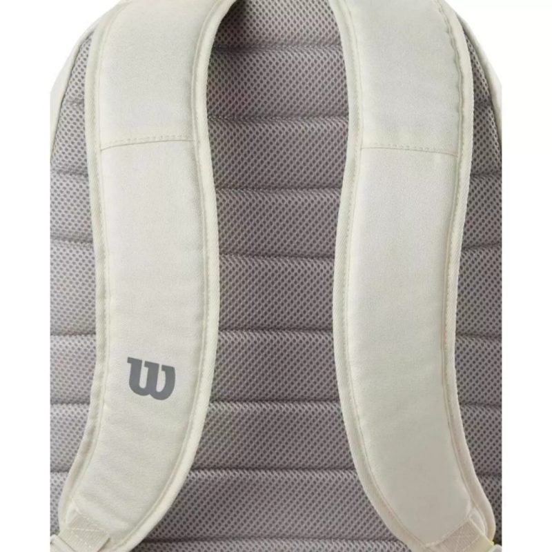 Wilson กระเป๋าเป้เทนนิส Tour Backpack 2025 Tennis Bag | Off White ( WR8037402001 ) - Image 7