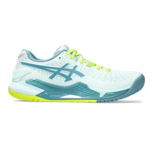 Asics รองเท้าเทนนิสผู้หญิง Gel-Resolution 9 | Soothing Sea/Gris Blue ( 1042A208-400 )