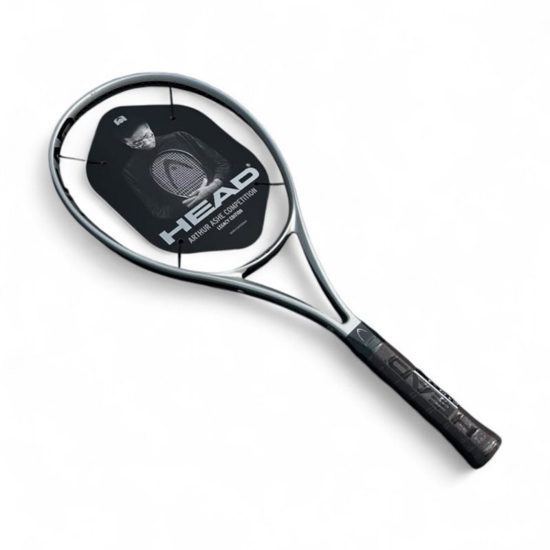 Head ไม้เทนนิสพร้อมซอง Boom MP Arthur Ashe Competition 2025 Tennis Racket G2,G3 | Silver/Black ( 231605 ) - Image 4