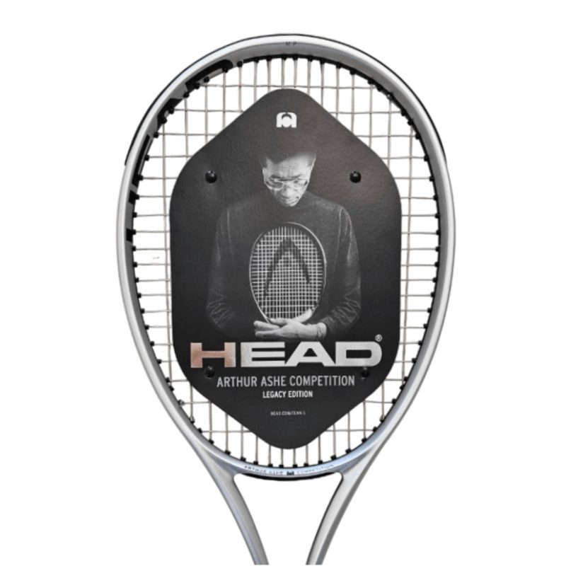 Head ไม้เทนนิสพร้อมซอง Boom MP Arthur Ashe Competition 2025 Tennis Racket G2,G3 | Silver/Black ( 231605 ) - Image 6