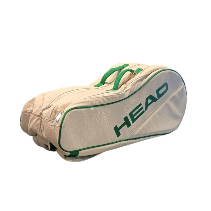 Head กระเป๋าเทนนิส Arthur Ashe Racquet Bag L Tennis Bag | White/Green ( 262055 ) - Image 4
