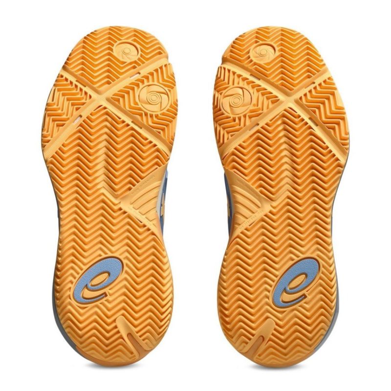 Asics รองเท้าเทนนิสผู้หญิง Gel-Resolution X Padel | Stone Wash/Orange Glow ( 1042A285-400 ) - Image 7