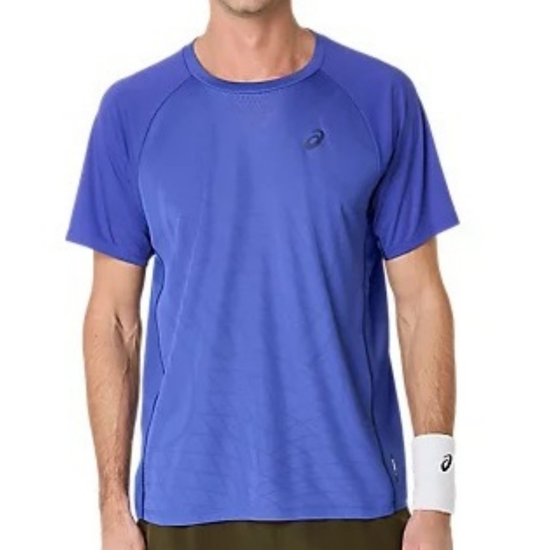 Asics เสื้อเทนนิสผู้ชาย Men’s Match Actibreeze SS Top | Dark Cobalt ( 2041A320-400 )