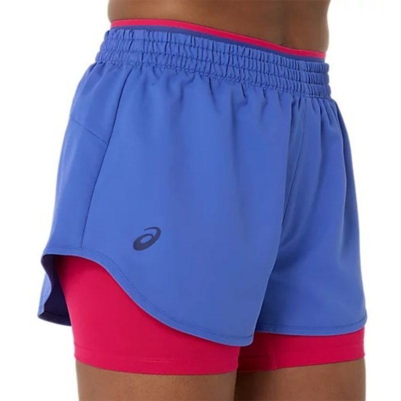 Asics กางเกงเทนนิสผู้หญิง Women’s Match Short | Dark Cobalt ( 2042A352-425 ) - Image 5