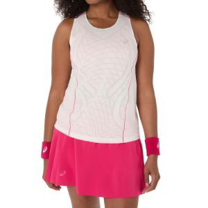 Asics เสื้อเทนนิสผู้หญิง Women's Match Actibreeze Tank Top | Cream ( 2042A388-200 )