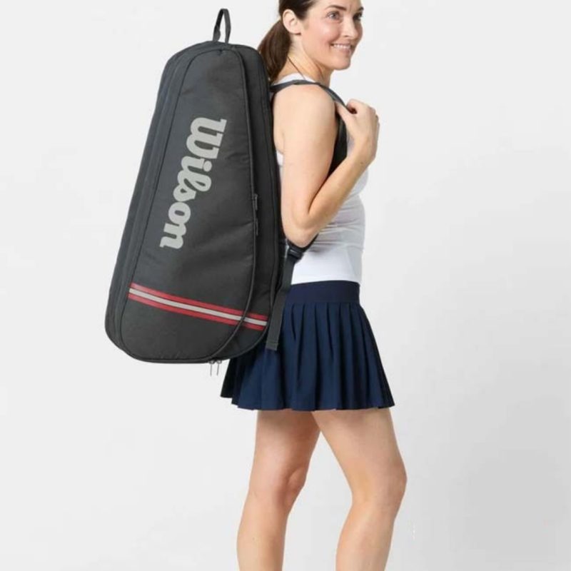 Wilson กระเป๋าเทนนิส Tour 12 Pack Racket Bag 2025 Tennis Bag | Black ( WR8037301001 ) - Image 5