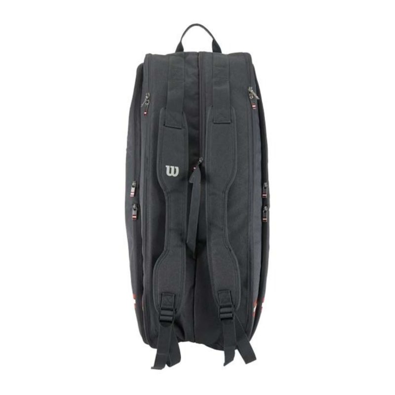 Wilson กระเป๋าเทนนิส Tour 12 Pack Racket Bag 2025 Tennis Bag | Black ( WR8037301001 ) - Image 4