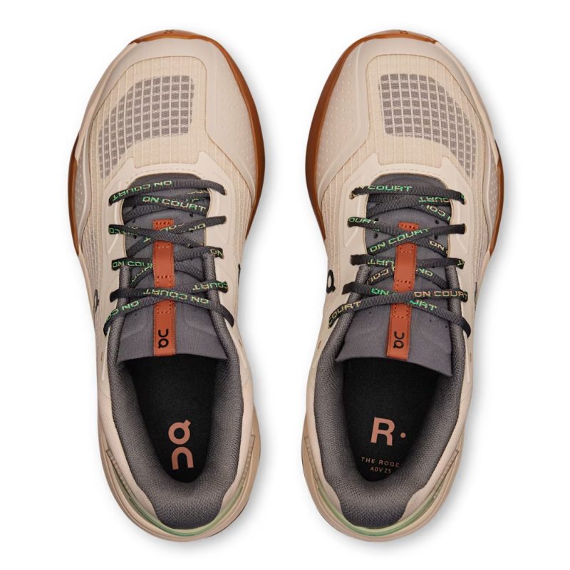 On รองเท้าเทนนิสผู้หญิง The Roger ADV Z5 Tennis Shoes | Cream / Almond ( 3WF10243116 ) - Image 6