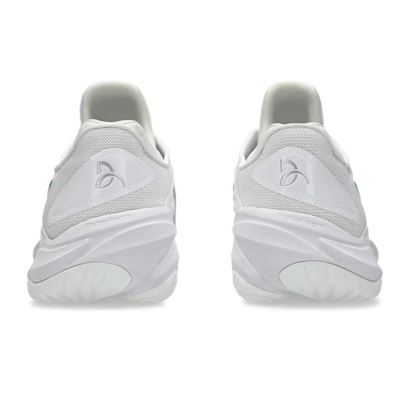 Asics รองเท้าเทนนิสผู้ชาย Court FF 3 Novak | White/Pitch Green ( 1041A361-100 ) - Image 6