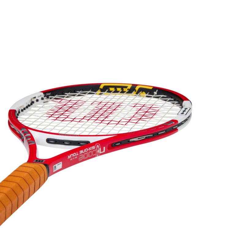 Wilson ไม้เทนนิสพร้อมกระเป๋า RF 01 Pro Classic Tennis Racket FRM 2 4 1/4 | Red/White ( WR179611F2 ) - Image 6