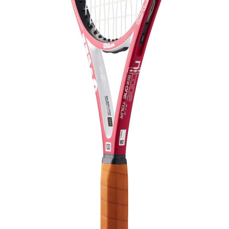 Wilson ไม้เทนนิสพร้อมกระเป๋า RF 01 Pro Classic Tennis Racket FRM 2 4 1/4 | Red/White ( WR179611F2 ) - Image 5