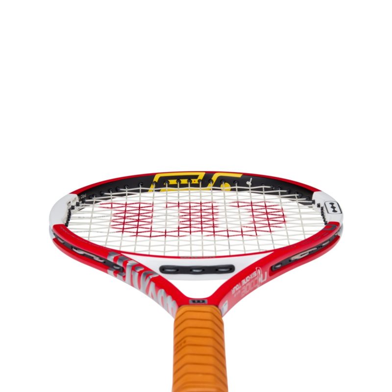 Wilson ไม้เทนนิสพร้อมกระเป๋า RF 01 Pro Classic Tennis Racket FRM 2 4 1/4 | Red/White ( WR179611F2 ) - Image 7
