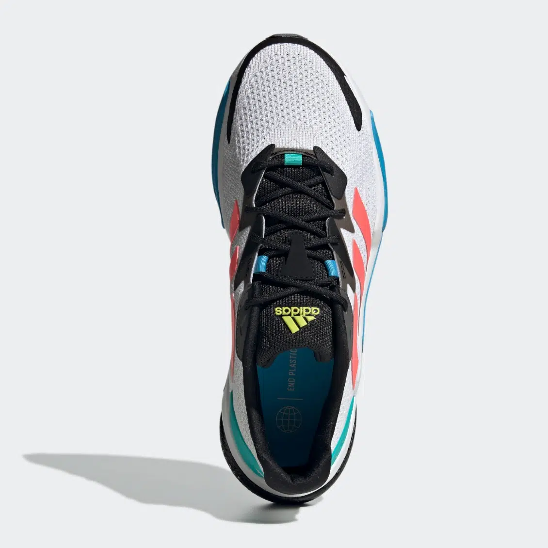 Adidas รองเท้าวิ่งผู้ชาย X9000L3 M Running | Cloud White / Turbo / Mint Rush ( GZ6566 ) - Image 5