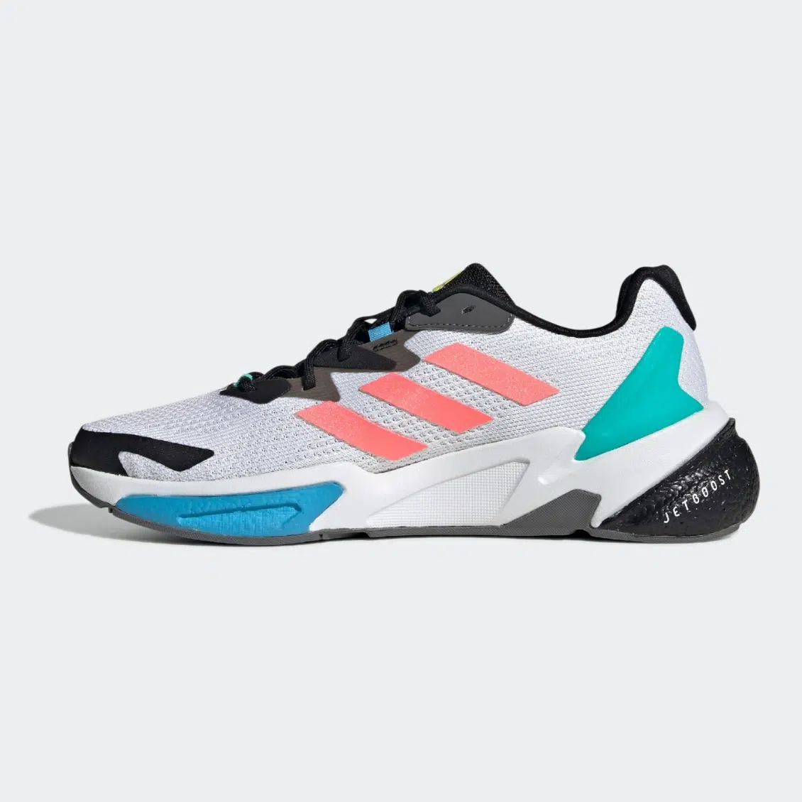 Adidas รองเท้าวิ่งผู้ชาย X9000L3 M Running | Cloud White / Turbo / Mint Rush ( GZ6566 ) - Image 4