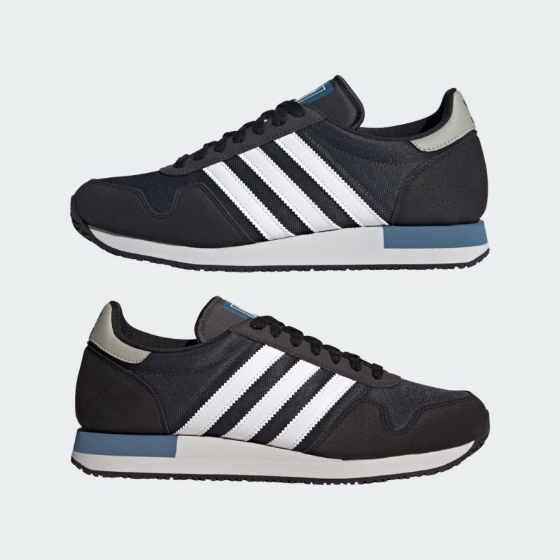 Adidas รองเท้าผ้าใบผู้ชาย USA 84 | Core Black/Cloud White/Carbon ( GX4583 ) - Image 4