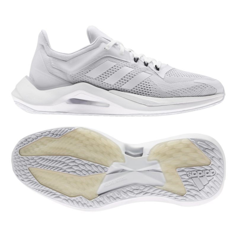 Adidas รองเท้าวิ่งผู้ชาย Alphatorsion 2.0 Running | White/White/Grey ( GZ8745 ) - Image 7