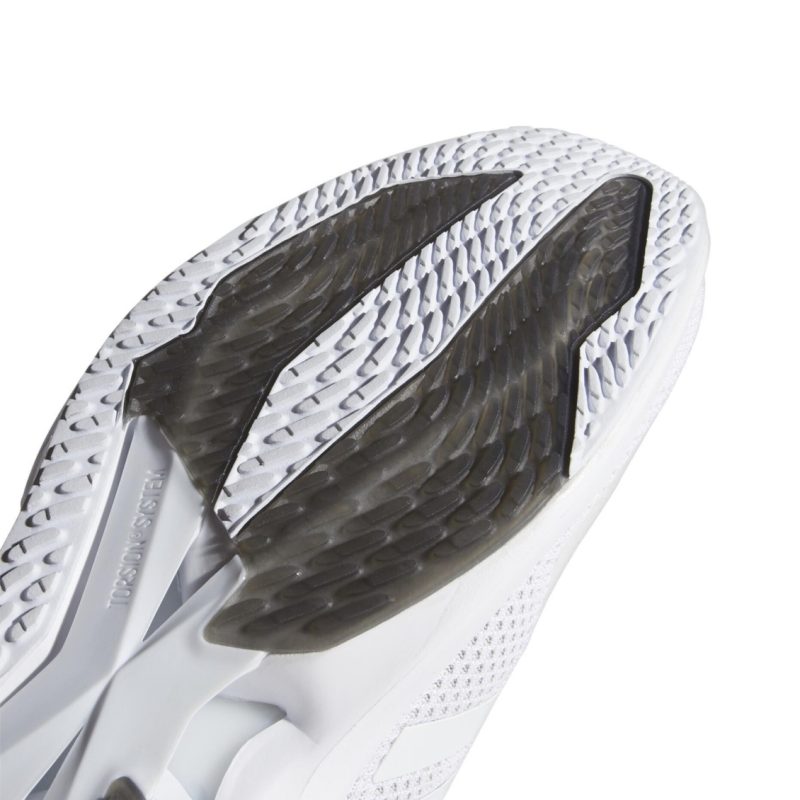 Adidas รองเท้าวิ่งผู้ชาย Alphatorsion 2.0 Running | White/White/Grey ( GZ8745 ) - Image 10