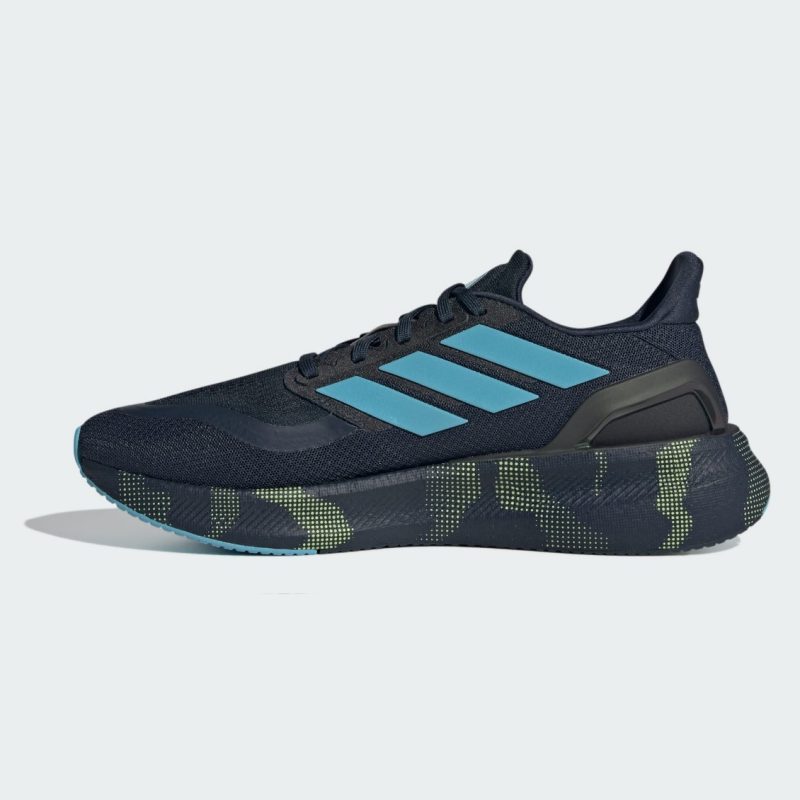 Adidas รองเท้าวิ่งผู้ชาย Pureboost 5 | Aurora Ink/Preloved Ink/Cloud White ( JR5095 ) - Image 5
