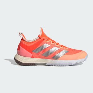 Adidas รองเท้าเทนนิสผู้หญิง Adizero Ubersonic 4 | Solar Orange/Taupe Met./Ecru Tint ( HQ8392 )