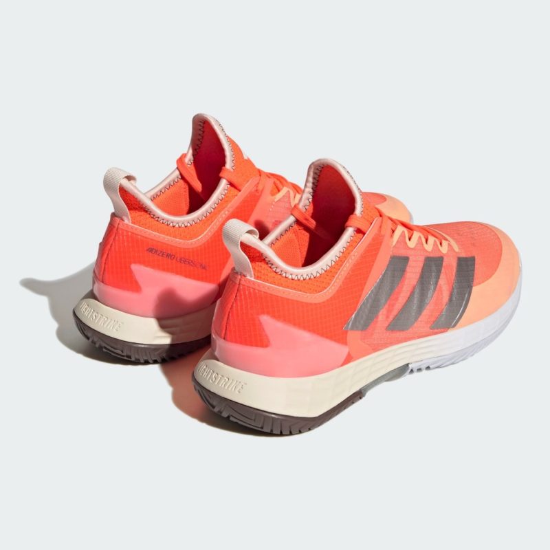 Adidas รองเท้าเทนนิสผู้หญิง Adizero Ubersonic 4 | Solar Orange/Taupe Met./Ecru Tint ( HQ8392 ) - Image 3