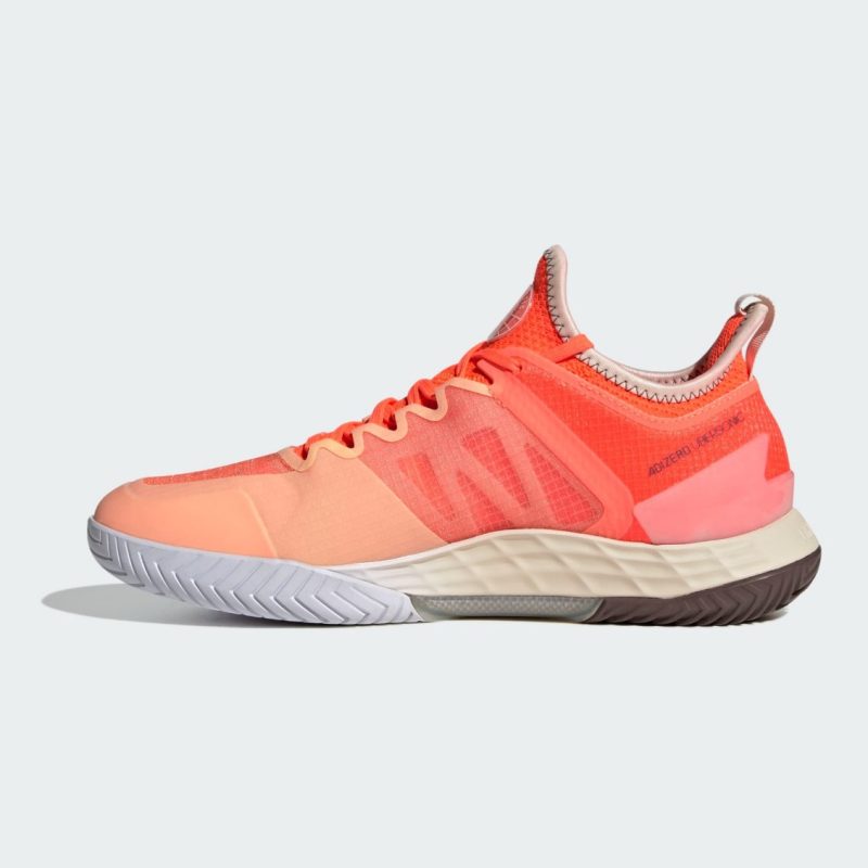 Adidas รองเท้าเทนนิสผู้หญิง Adizero Ubersonic 4 | Solar Orange/Taupe Met./Ecru Tint ( HQ8392 ) - Image 4